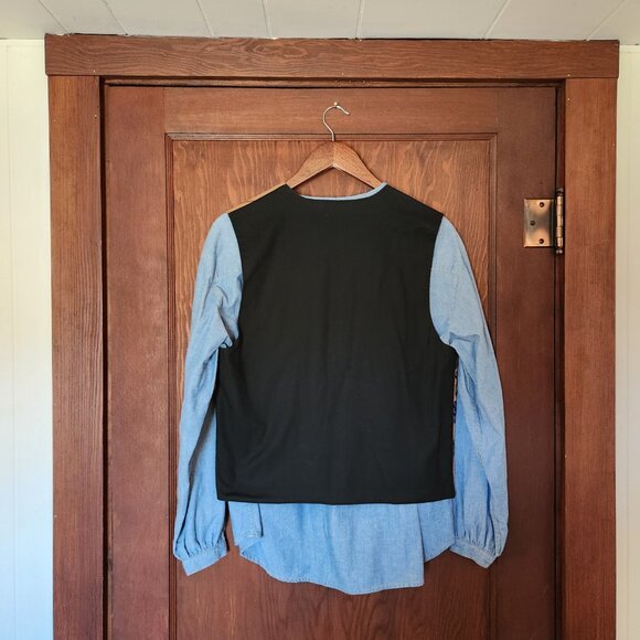 Vintage Liz Wear Button Down and Embroidered Vest Set - Picture 9 of 14